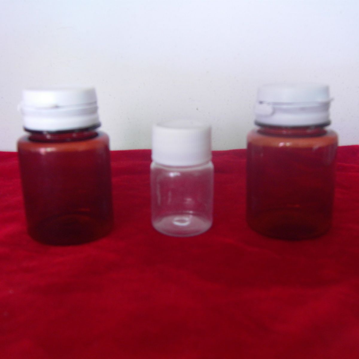 PET棕色瓶  60ml消毒碘液配易撕拉盖瓶厂家直销 日化包装透明瓶