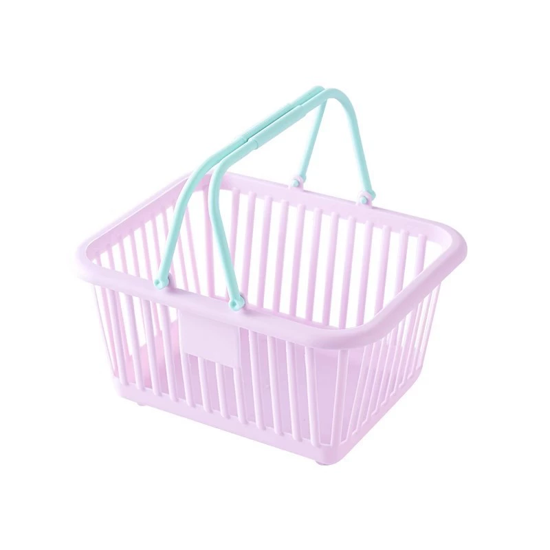 Cute basket, cartoon storage system, handheld plastic stationery