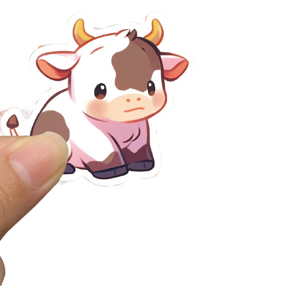 50 pegatinas de graffiti de becerro Arco Iris personalizada guitarra decorativa equipaje portátil DIY pegatinas impermeables al por mayor