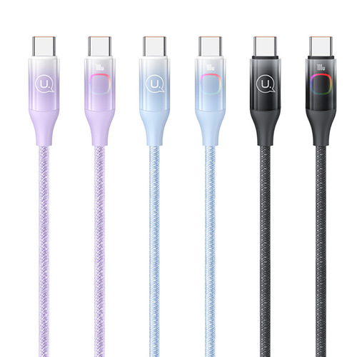 Youshengshi dual type-c mobile phone charging cable 100W suitable for Apple and Huawei mobile phone fast charging data cable flash charging