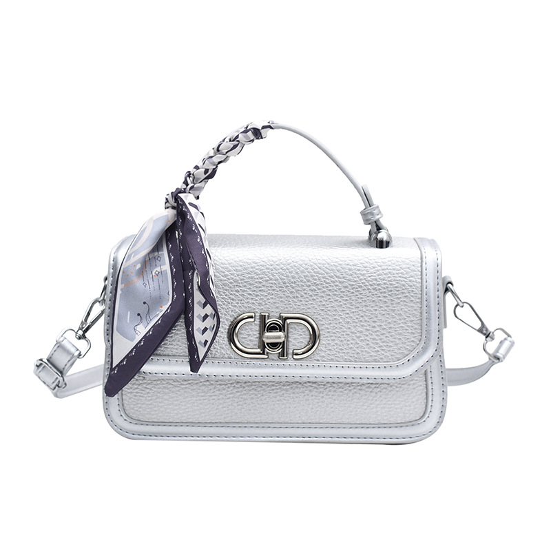 Bolsos para mujer otoño e invierno nuevo color en contraste bolso cuadrado pequeño portátil para mujer 2024 bolso bandolera de múltiples capas de textura de alta calidad transfronteriza