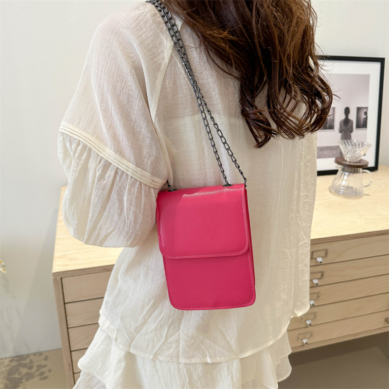 Art francés simple ocio cadena bolso de mano de mano de verano 2024 nuevo paquete de textura de alta calidad universal