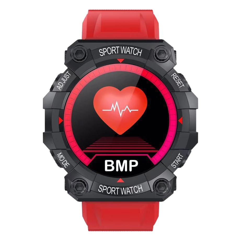 Pulsera inteligente FD68 transfronteriza 1,44 pulgadas Pantalla de frecuencia cardíaca esfigmomanómetro paso salud monitoreo reloj inteligente