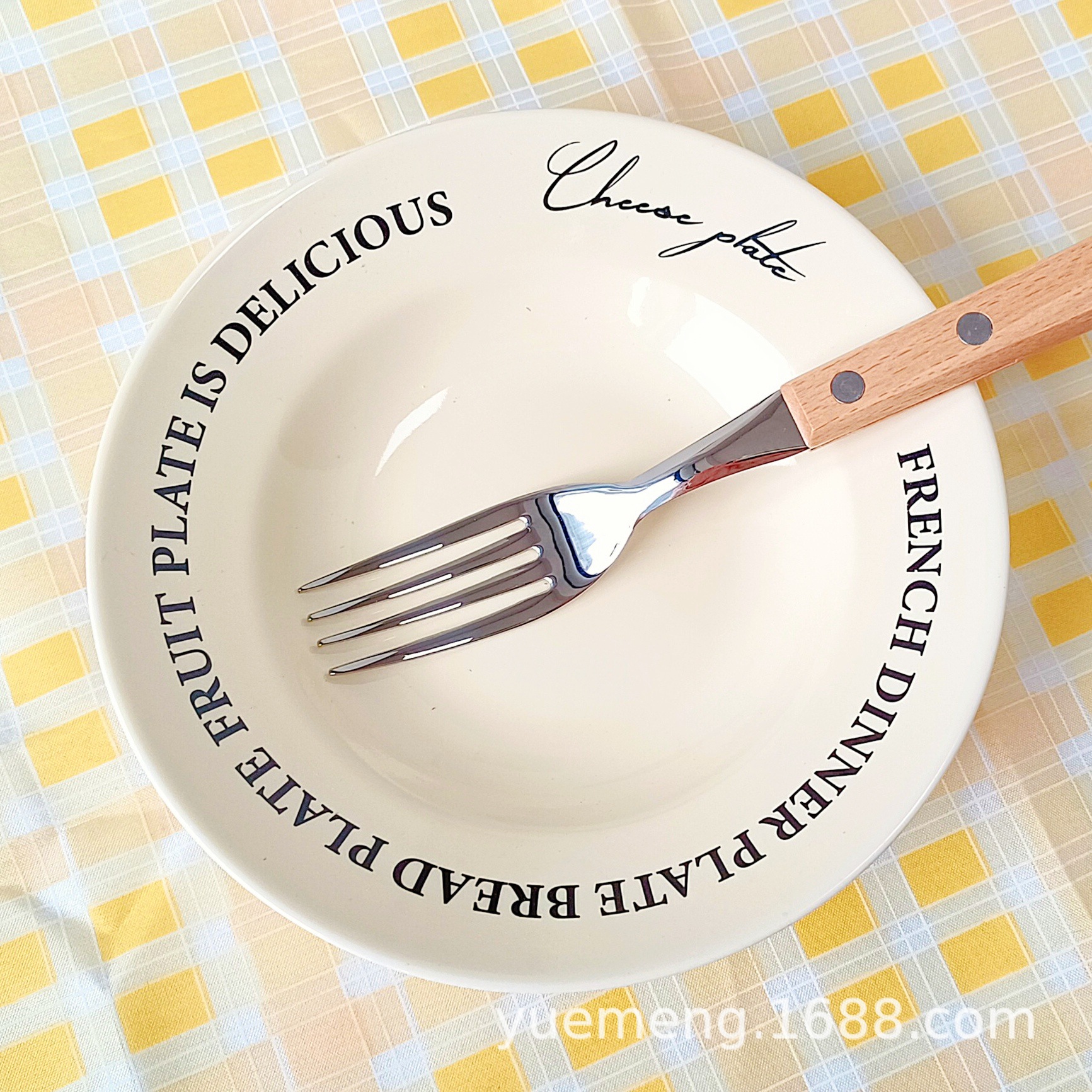 크림 블랙 영어 6 인치 요리