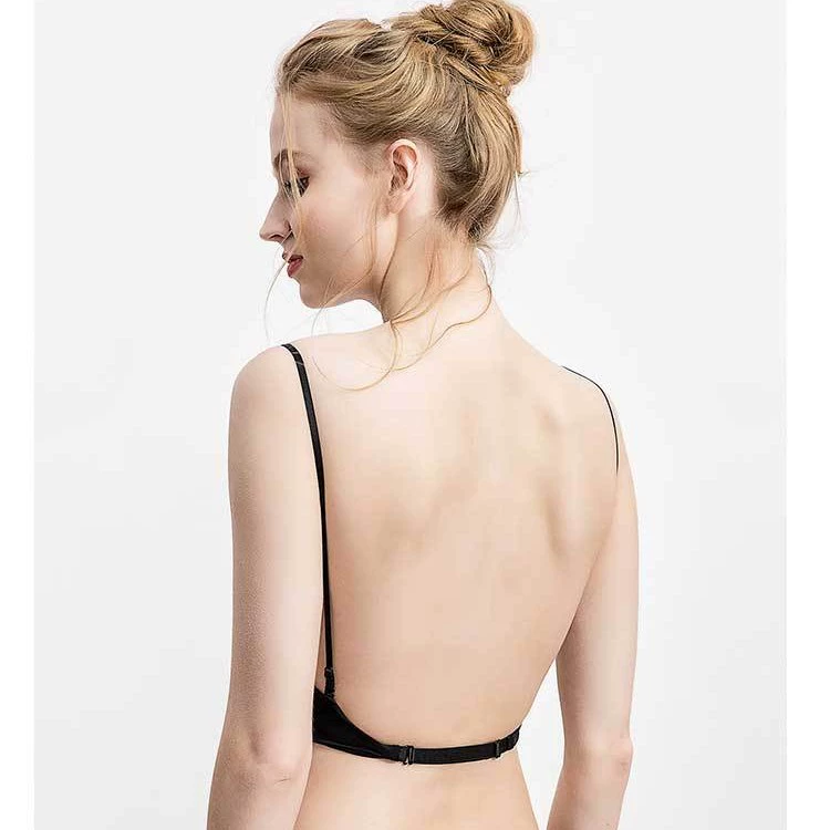 Dress, wireless bra, bra top, backless, beautiful back