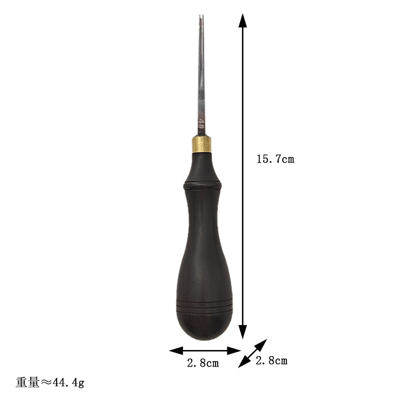 Sándalo borde cortador cuchillo de corte biselado dispositivo DIY herramienta de cuero profesional recorte borde cortador Shaper