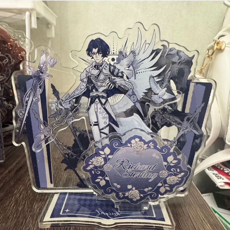 The Fifth Personality's New Acrylic Double-Plug 10cm Standing Sign Composer Night Watchman Joseph Knight Desktop Ornaments The Fifth Personality's New Acrylic Double-Plug 10cm Standing Sign Composer Night Watchman Joseph Knight Desktop Ornaments