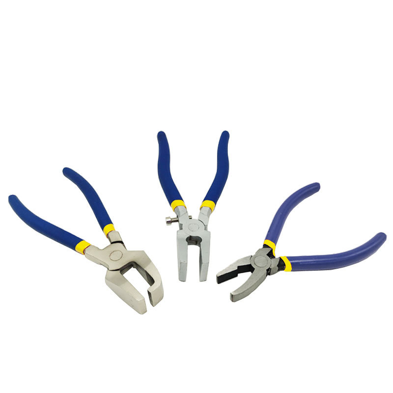Venta directa de fábrica: Alicates para vidrio de 8 pulgadas, alicates para vidrio plano, alicates para vidrio de 6 pulgadas, alicates para cortar bordes curvos de vidrio al por mayor