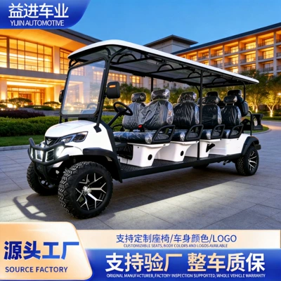 Export-grade golf carts for scenic sightseeing and resorts, off-road models, 4-seater and 6-seater electric golf carts