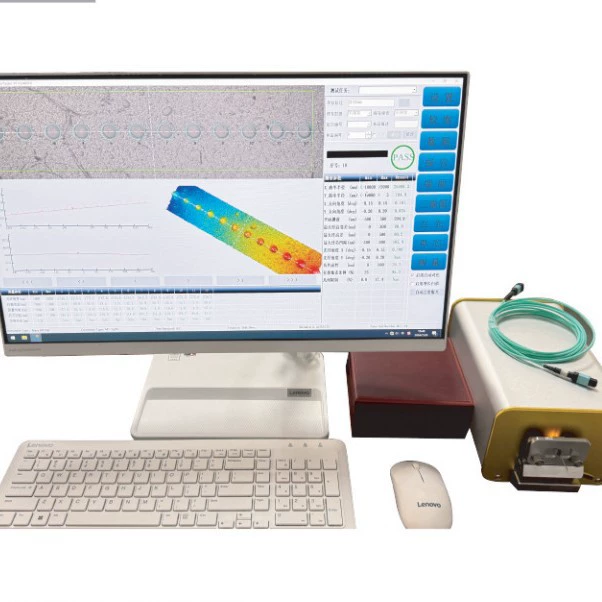 Волоконно-оптическая перемычка 3D интерферометр, интерферометр MPO/MTP, оптоволоконный интерферометр, одноэлементный многожильный интерферометр
