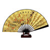 Factory Source 10 -inch Folding Silk Fan Men's Folding Fan Fan Fan Fan Style Full Bamboo Silk Fan Gift Wholesale