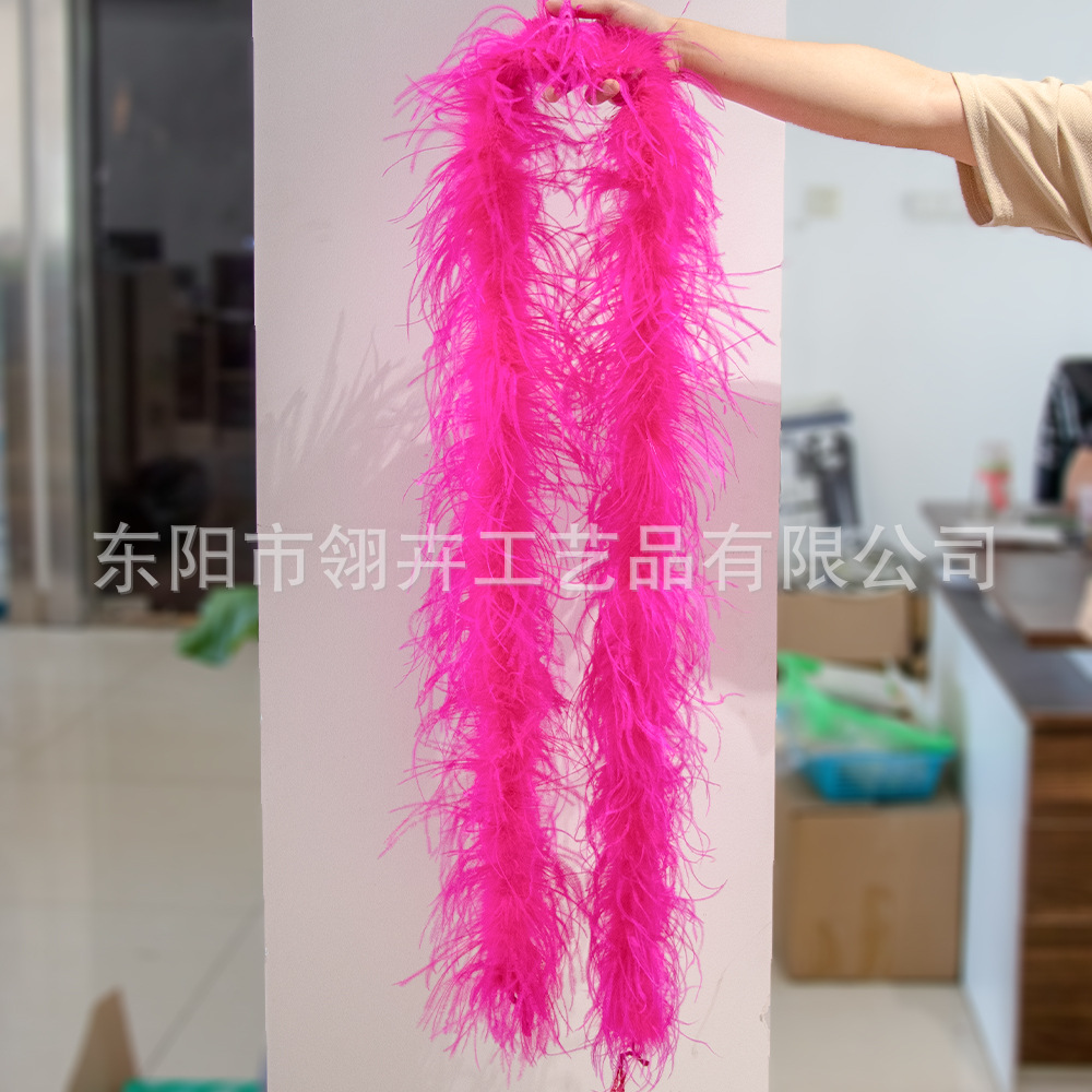 现货鸵鸟羽毛毛条服装连衣裙辅料羽毛搭配鸵鸟毛条订单尾货高品质
