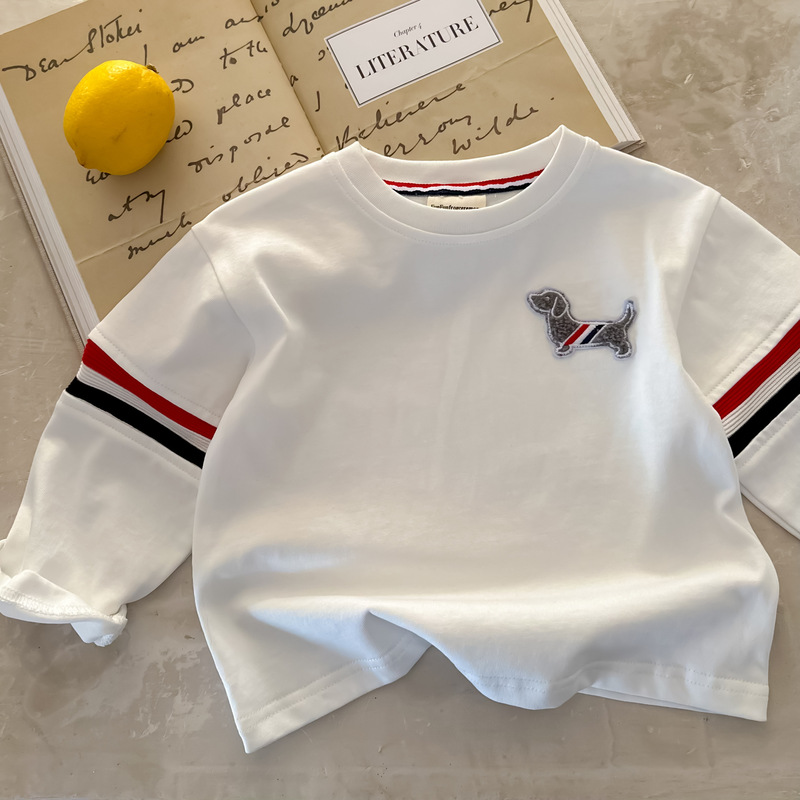 2024 autumn and winter children's clothing Japanese T-shirt children's clothing Kuroda cloth men's clothing a generation of girls long sleeve in stock 2024 autumn and winter children's clothing Japanese T-shirt children's clothing Kuroda cloth men's clothing a generation of girls long sleeve in stock