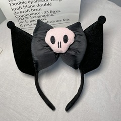 Sanrio Kluromi Melody Tiara Wholesale Dark Landmine Series Sanrio Hair Pin Plush Hair Accessory