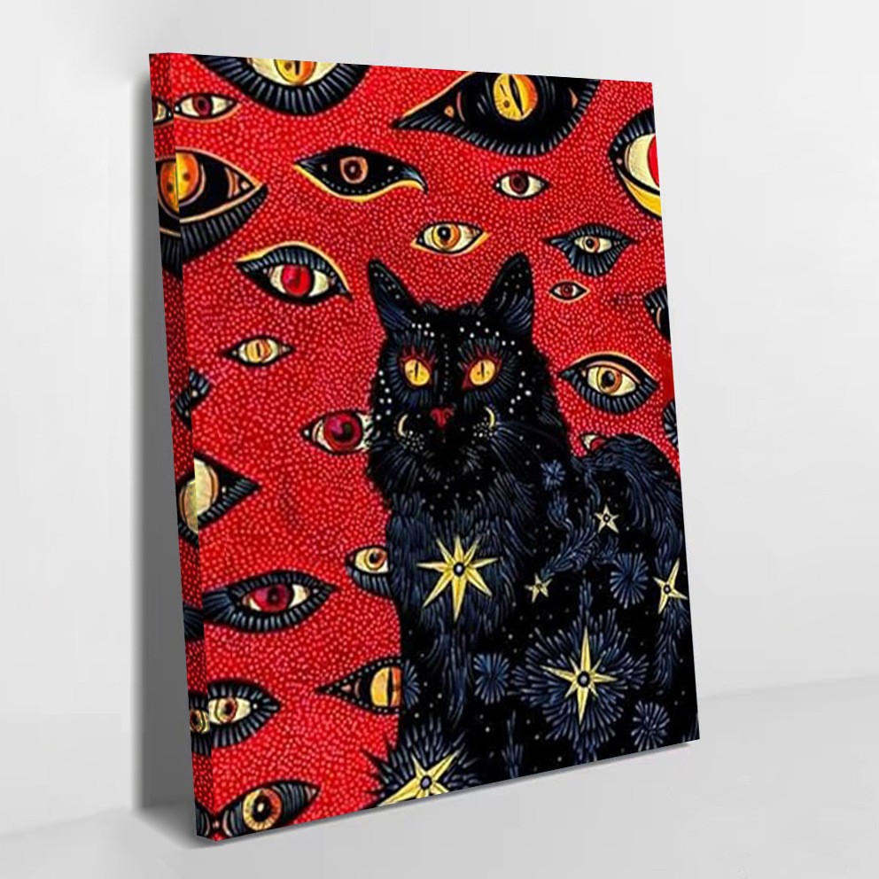 프레임리스 페인팅 완성품 A (소나무 내부 프레임 + 컬렉션 등급 캔버스 + EPSON 오리지널 잉크젯 프린팅)