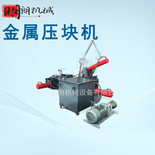 易拉罐废铁废铝压块机 Y81-250T 小型金属废铝铜不锈钢自动压块机