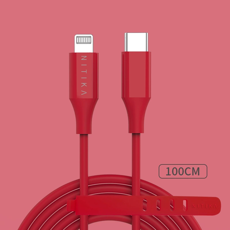 Портативный кабель быстрой зарядки PD, совместимый с iPhone 13 Pro, 12 Pro max, 11, iPad, Type-C для передачи данных, совместимый с MFI Apple