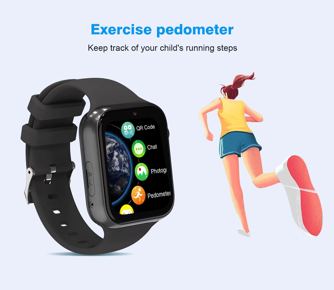 Cross-border children's smartwatch 4G smart positioning video independent call smartwatch exclusively available on Amazon Application Scenario