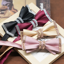 领结男正装韩版英伦风绅士复古新郎伴郎结婚晏会主持兄弟团蝴蝶结