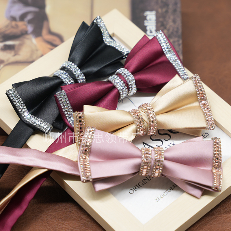 领结男正装韩版英伦风绅士复古新郎伴郎结婚晏会主持兄弟团蝴蝶结