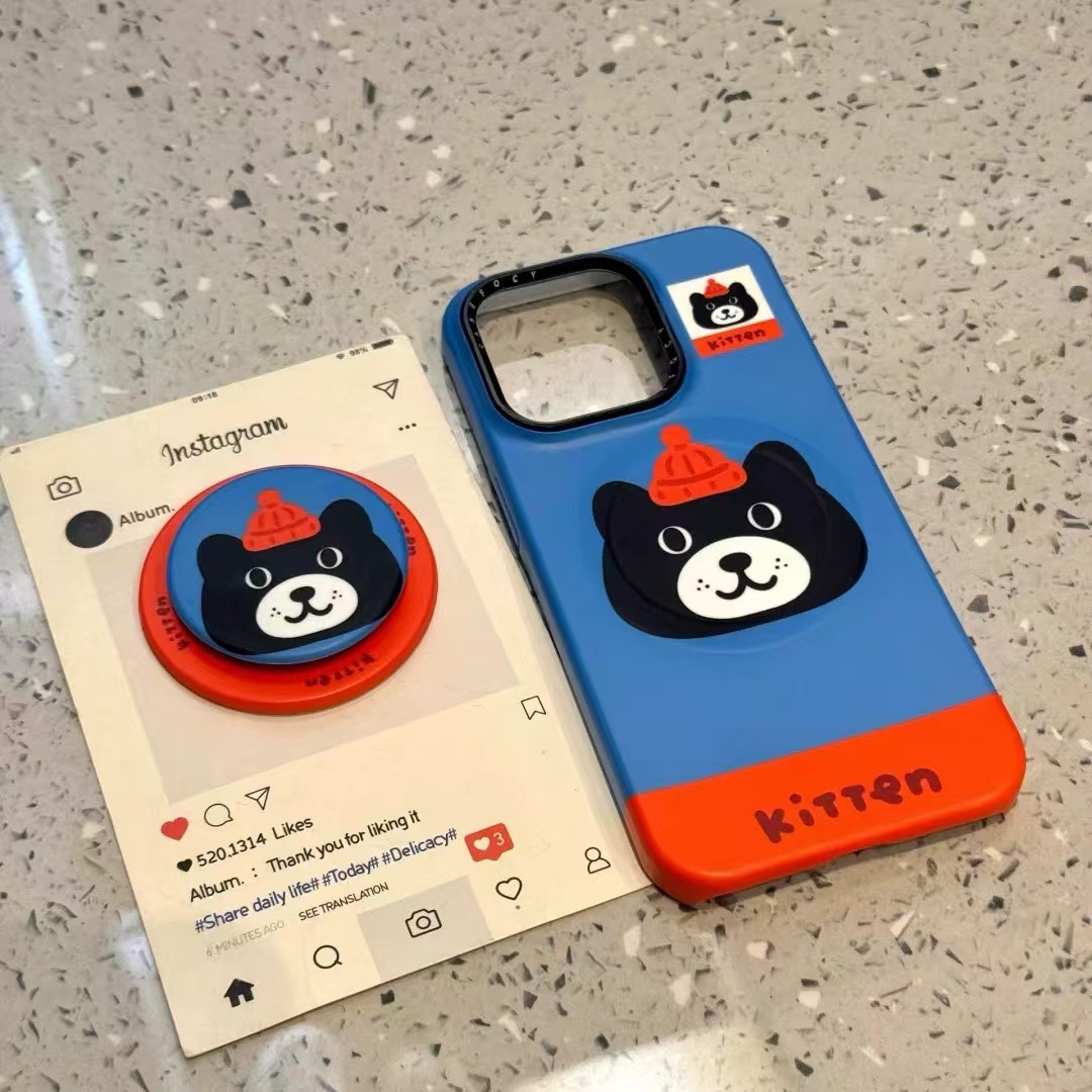 Cartoon a juego de color magnético West Highland funda para teléfono móvil para iphone16promax nuevo Apple 14/13 femenino 15p