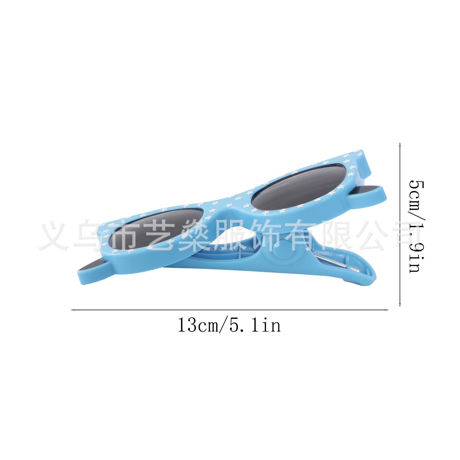 Lindo animal serie Toalla de playa a prueba de viento clip sol silla toalla clip de secado a prueba de viento clip de ropa de plástico clip