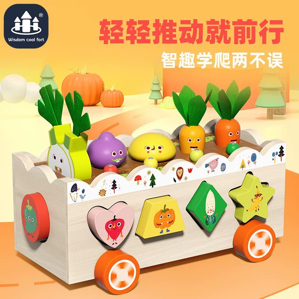 Fruit and vegetable pulling car (23-10.3-14cm)