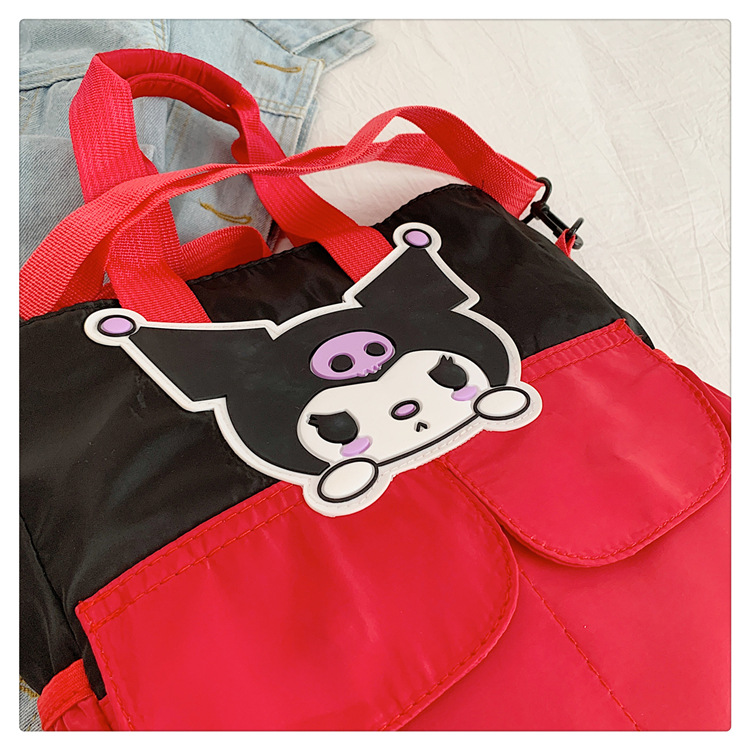 A new, versatile, large-capacity single-shoulder crossbody bag with a cute and girlish heart for student tutoring in the Korean version of Instagram undefined