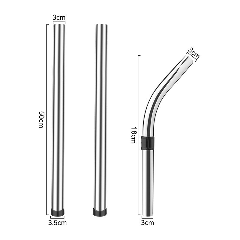 适配Henry NRV200吸尘器配件金属直管弯管延长管软管电镀钢管
