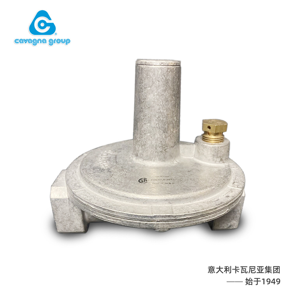 意大利cavagna户内低低压调压器Type 90含限漏装置出口压力可调