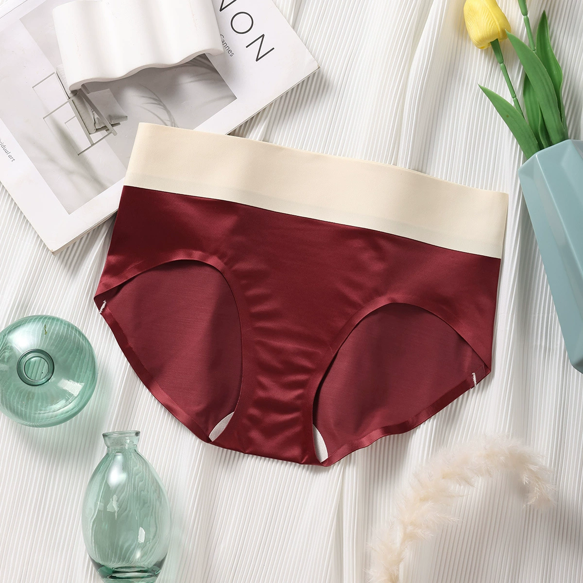 DAIMAWE шелковое антибактериальное нижнее белье - дышащее, сексуальные panties в разных цветах и размерах