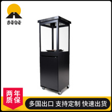 工厂直供纯铁柱形燃气火盆桌户外壁炉庭院烤火炉火坑桌FIRE PLACE