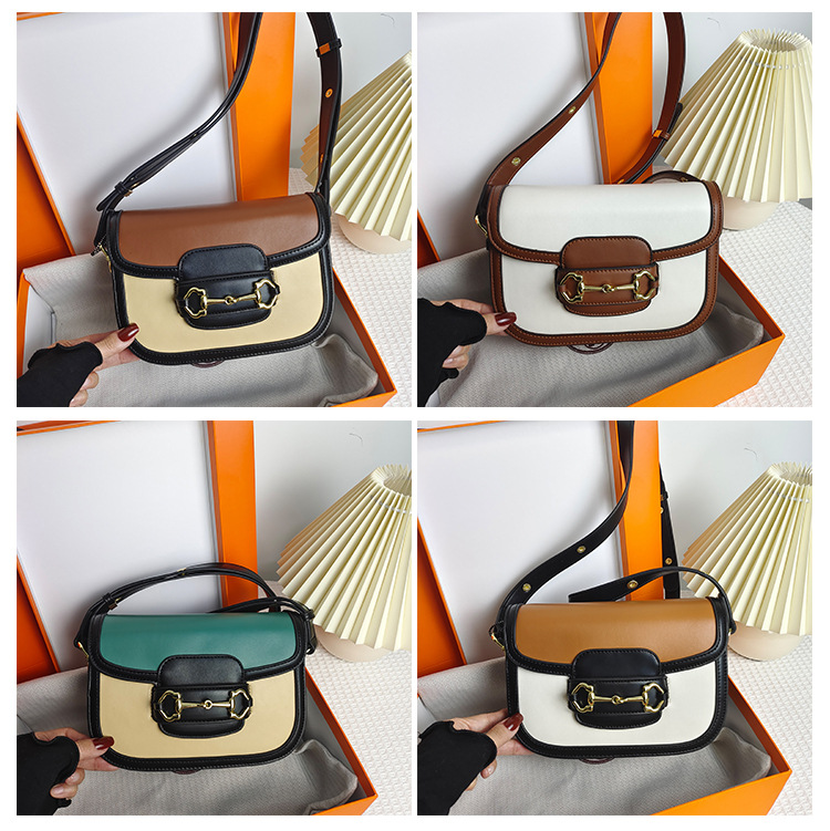 Small Saddle Women's 2023 New Light Luxury Network Red Fashion Versatile One Shoulder Crossbody Bag Tide_voghion.com