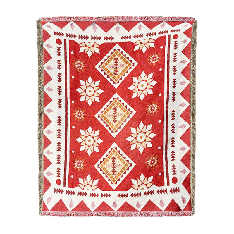 기하학적 빨간색