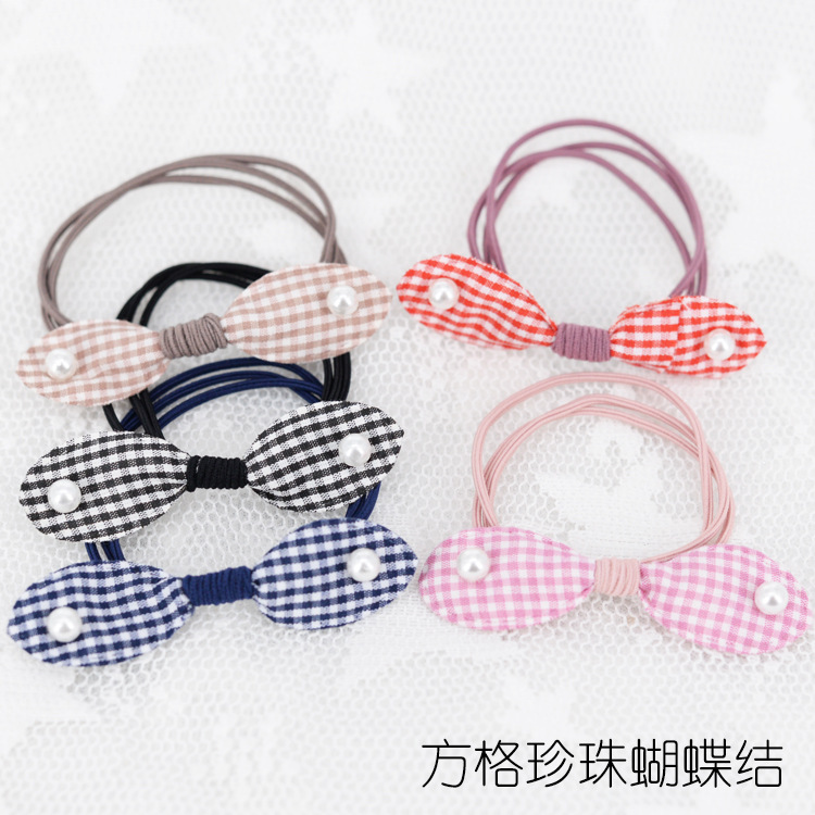 日韩扎头发绳发圈成人网红气质皮筋儿童可爱卡通发绳简约发饰批发|ms