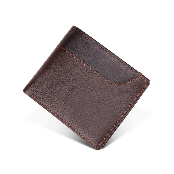 DUJIANG Retro capacious short wallet for men and women