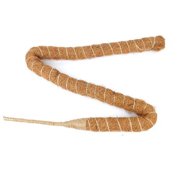 Hemp rope bottom climbing vine bracket flexible fixed green radish gardening pillar deformation coconut palm stick plant climbing manufacturer