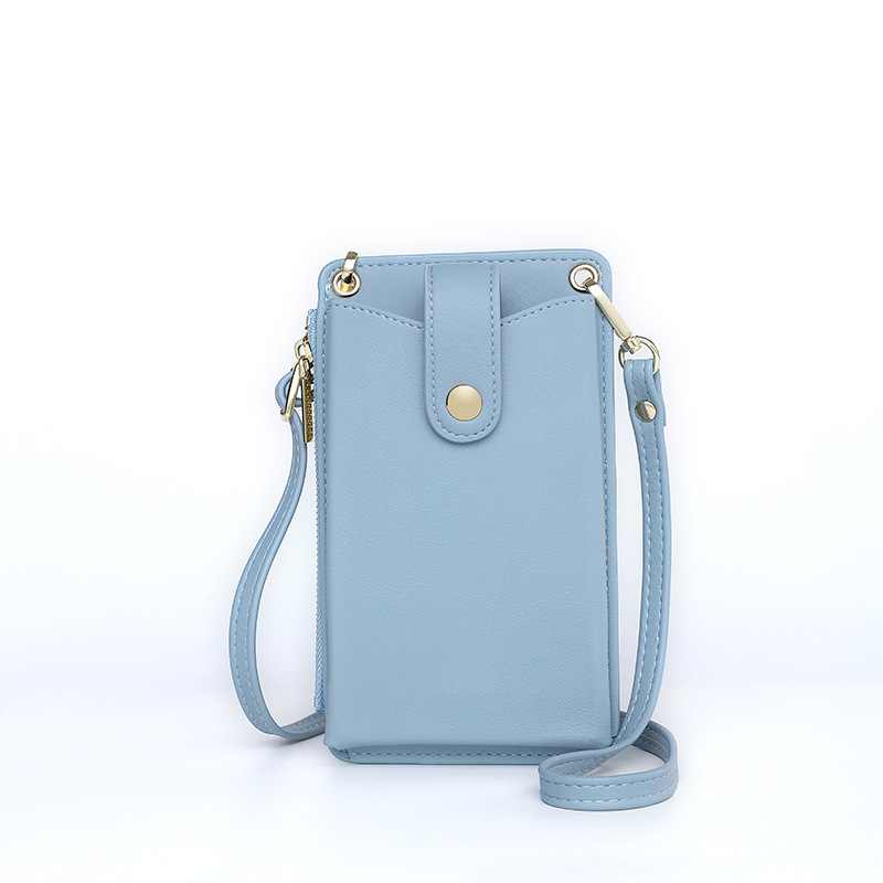 Nueva moda transfronteriza japonesa y coreana teléfono móvil bolsa nicho diseño ins moda simple gran capacidad pequeña bolsa crossbody