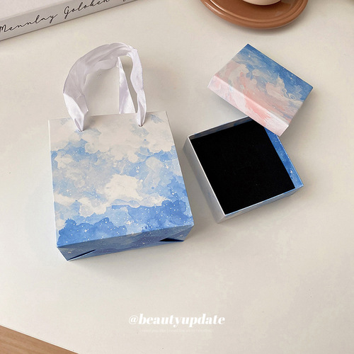 Jewelry bag, jewelry box, jewelry box, necklace box, bracelet box, necklace packaging box, earring box, ring box