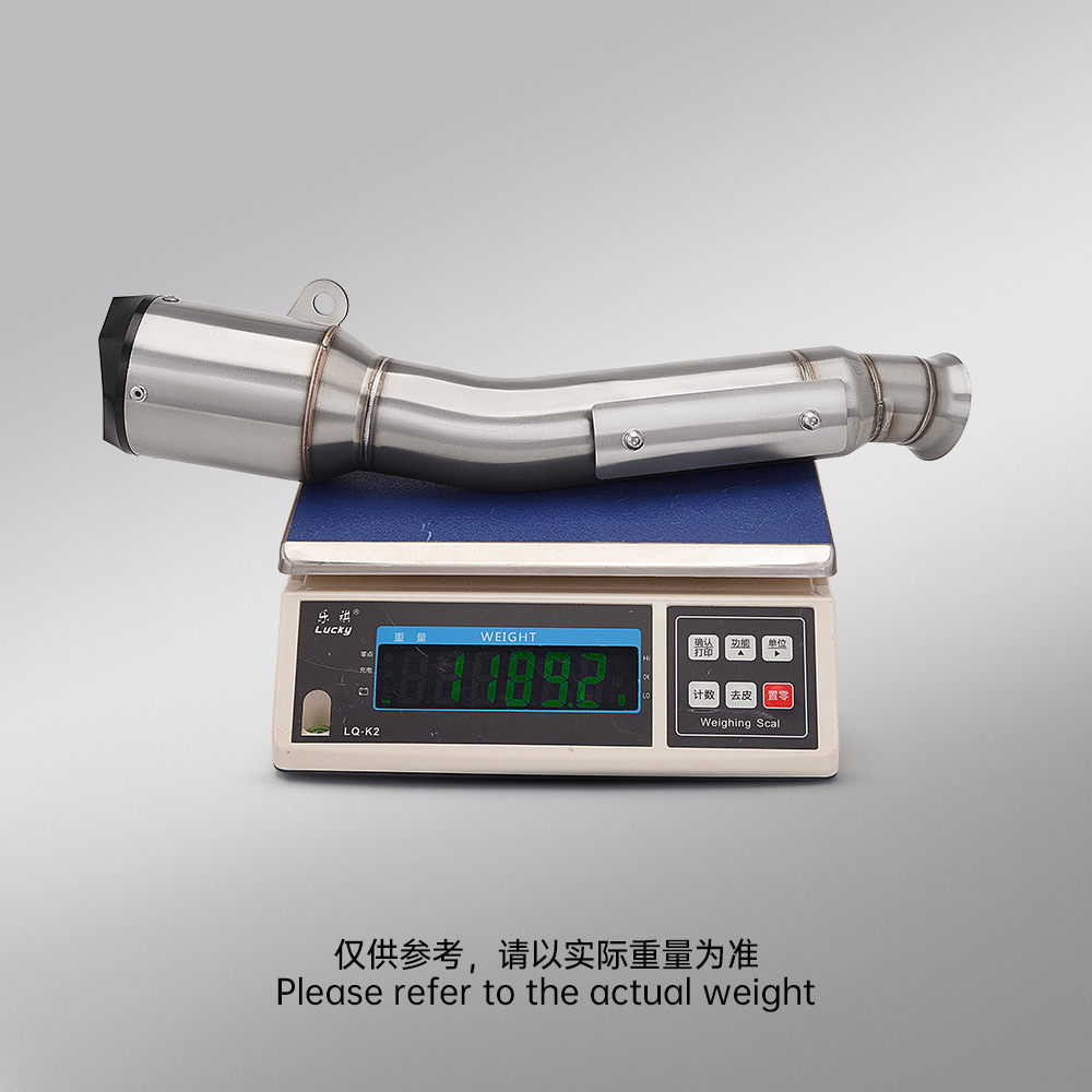 Motorcycle Exhaust Pipe Modification: Cfmoto 800Nk Stainless Steel Integrated Mid-Tail Section Silencer, Non-Destructive Installation