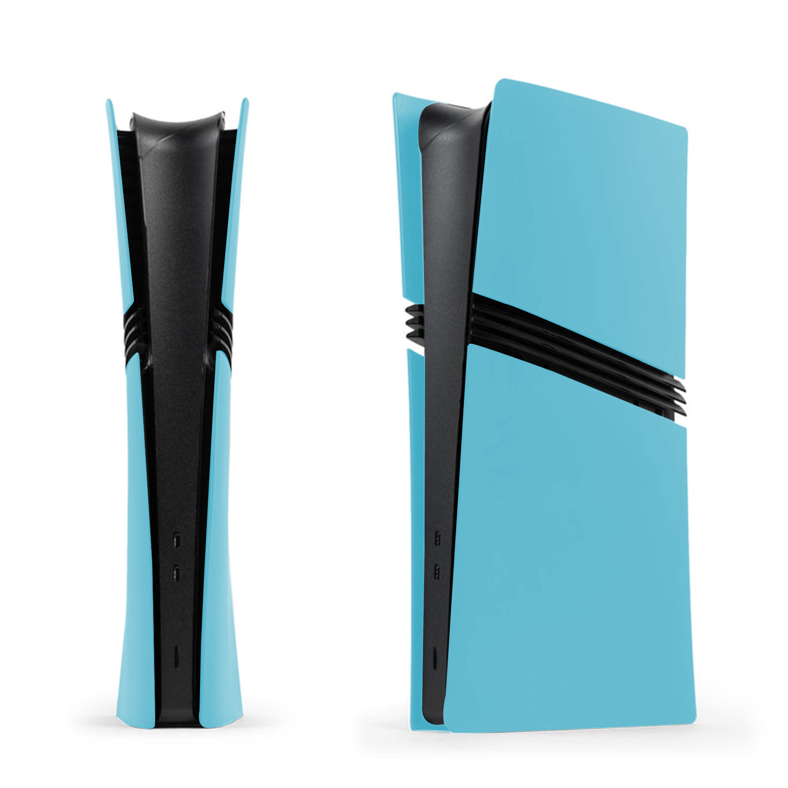 Transfronterizo exclusivo PS5Pro caja de reemplazo de fibra de carbono caja de consola de juegos caja de protección caja negra desmontable