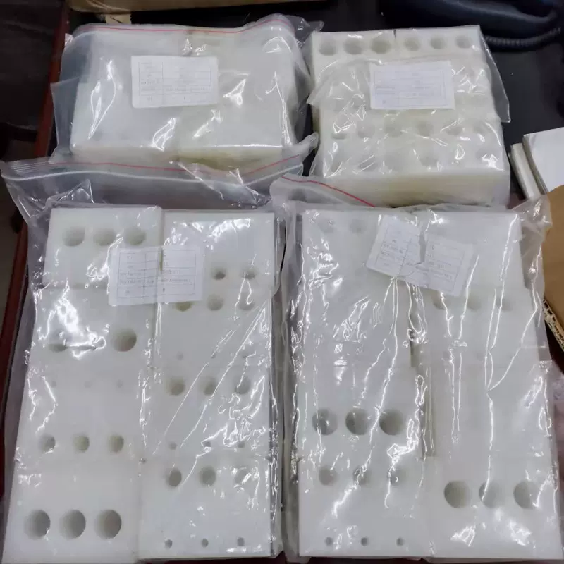 PVDF板加工件配件聚偏氣乙烯配件加工件白色高强度耐高温