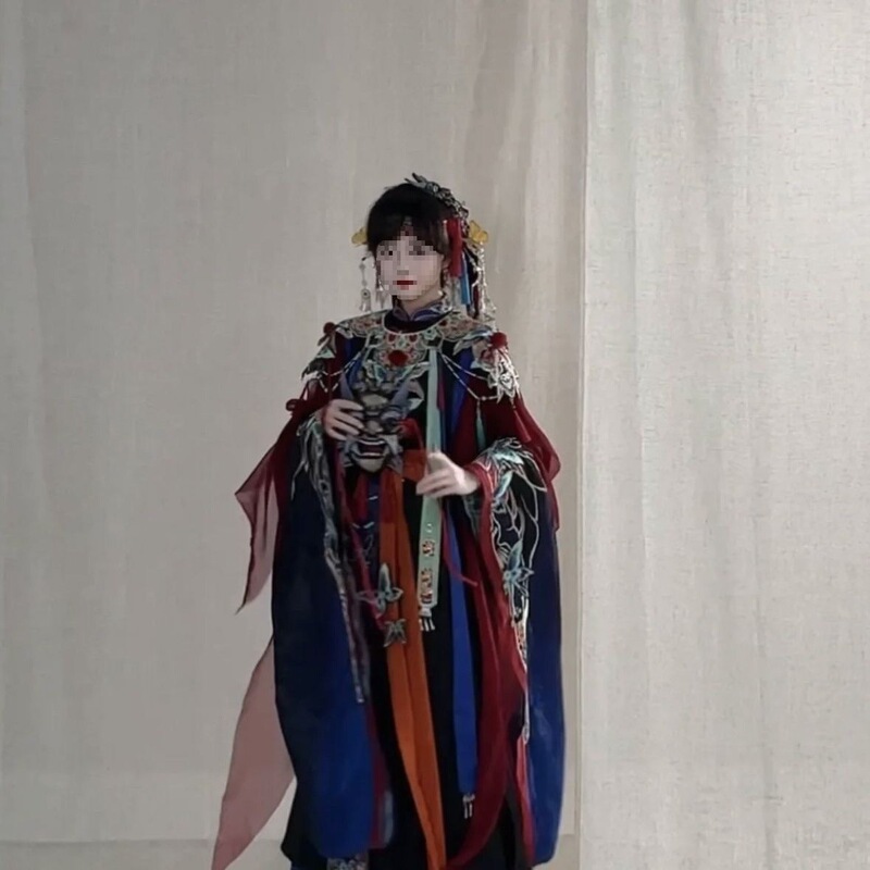 Yunjianshanze Han Dynasty Nuo Opera Opera Style Chinese Elements New Ming Dynasty Fairy Suit Halloween Nuo Opera Costume