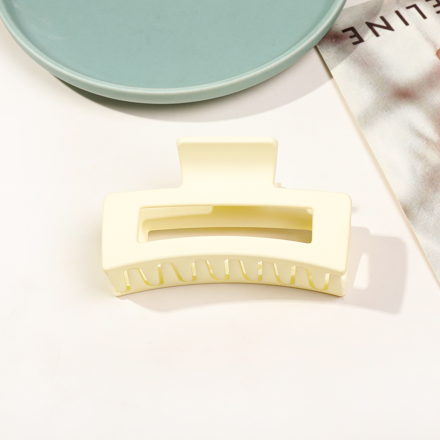 8.5cm 사각 반투명 유백색 11