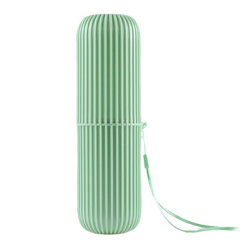 Portable Travel Toothbrush And Toothpaste Holder Cup Vertical_voghion.com