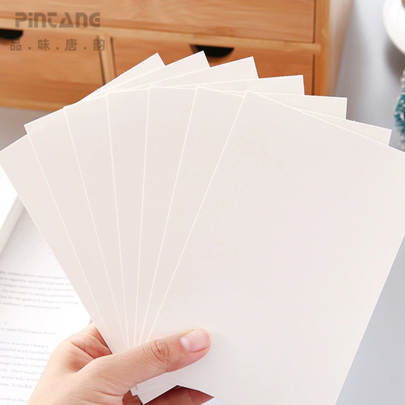 Пустая жесткая карта DIY Ручная роспись граффити почерк открытка поздравительная открытка слово открытка сообщение утолщенная черная Открытка Крафт-бумага