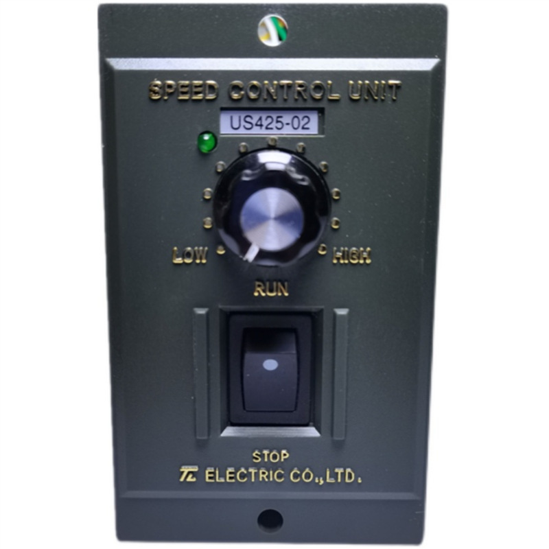 TL东力220V小型单相减速电机调速器US425-02 马达正反转控制开关