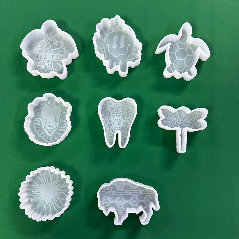 Dragonfly, teeth, clown car aromatherapy silicone mold, soap, candle, resin drop mold