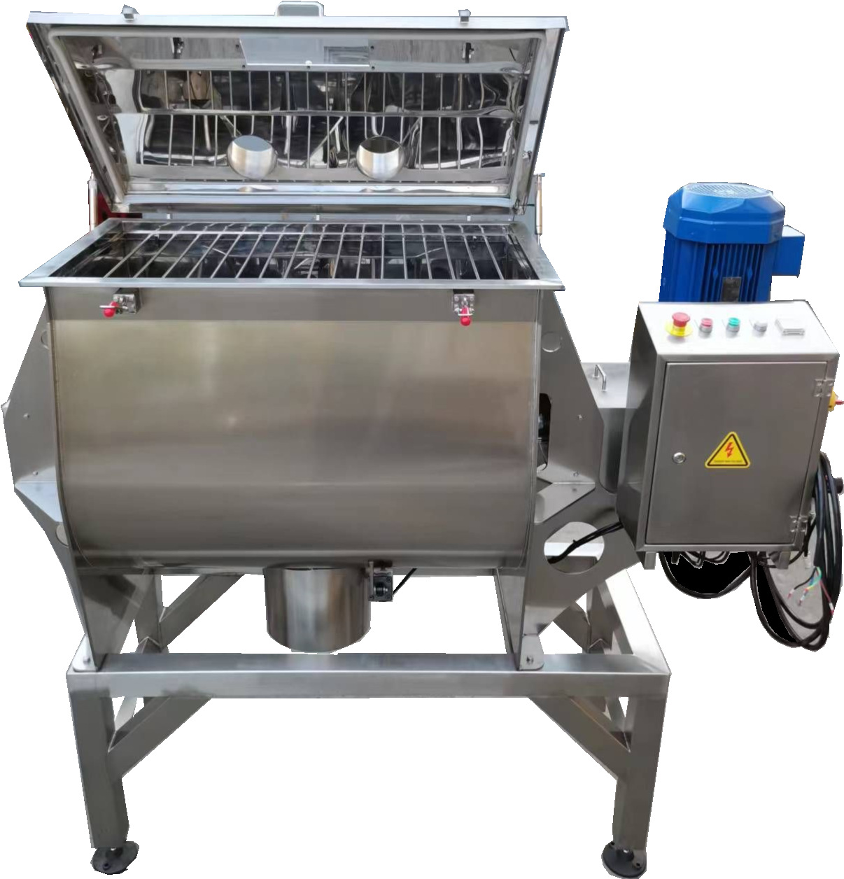 螺带混合机全304不锈钢 粉末食品混料机械设备 尼尔厂家直供