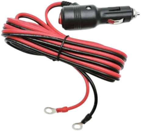 Car cigarette lighter plug with wire with switch LED indicator pure copper high-power car 12V24V power cord
